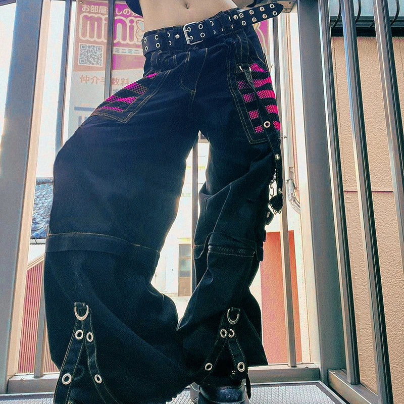 Pantalón ancho punk