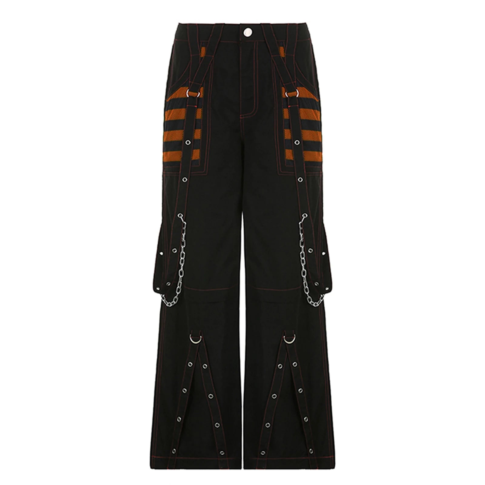 Pantalones acampanados punk